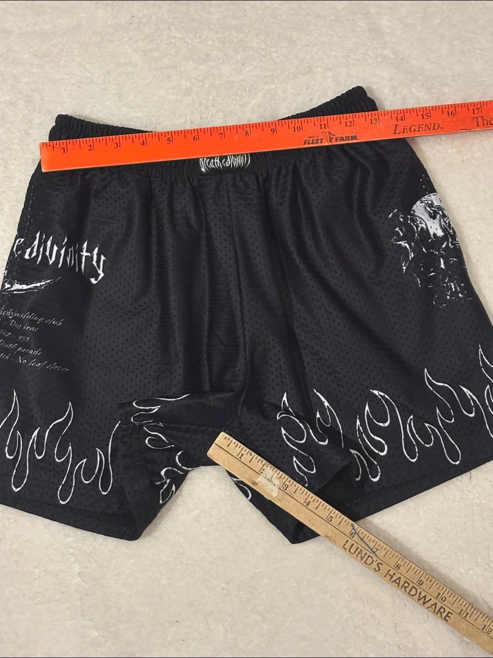 Breathe Divinity War Ensemble Mesh Bodybuilding Medium Shorts